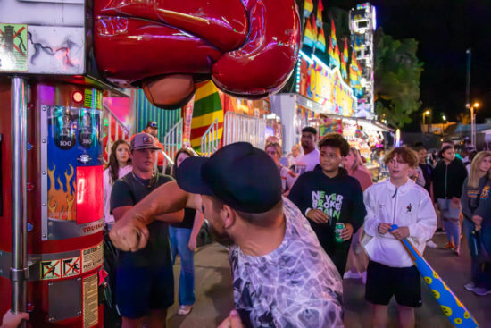 Punching Machine @ 2023 Henderson County Fair